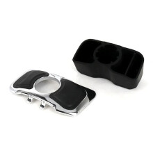 Accesorios para Motocicletas Kit de Compartimento para Guantes para Gold Wing GL1800 GL 1800 GOLDWING F6B 2012-2017 Negro y Plateado