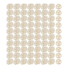 150Pcs Natural Loofah Luffa Loofa Slices Handmade Loofah Soap Box Tray Tools Cleaner Sponge Facial Soap Holder