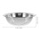 Salad Mixing Basin Stainless Steel Silver 1set 3