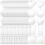 200 Pieces Acrylic Keychain Blanks Blank Acrylic Clear Keychain Pendants for DIY  Projects 2
