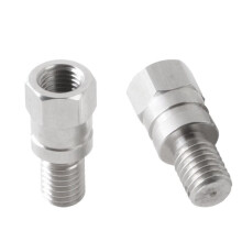 2 Pcs Motorcycle Rear Mirror Adjustment Bolt Height Adjuster for R1200GS R1250GS F750GS F850GS F900R F900XR R Nine T