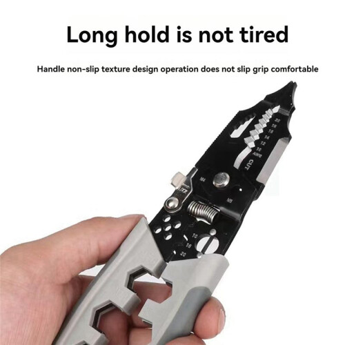 Multi-Function Wire Stripper 28 in 1 Wire Stripper Wire Splitter for Clamping, Screwing, Stripping and Cutting Cables 1