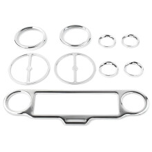 Inner Fairing Stereo Gauge Speaker Covers for Touring Electra Street Glide Trike Models 1996-2013