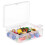 100Pcs Plastic Push Pins Assorted Color Flat Head DIY Craft Thumbtacks 7