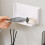 Small Floating Shelf for Wall, Foldable Bathroom Shelf Wall Mount, Bedside Shelf for Phone, Remote, Adhesive Shelf,B 6