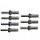 7 Set 5/8Inch Plug Wedges Feather Shims Concrete Rock Stone Splitter Hand Tools 16mm 2