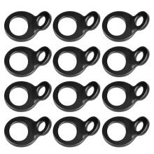 12 Pcs D-Ring Tie Downs,D-Rings Anchor Lashing Rings for Loads Motorcycle Dirt Bike ATV Heavy Duty Tie Down Rings