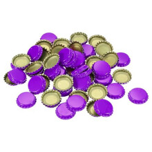 160 PCS Bottle Caps for Crafts, 1 Inch Decorative Metal Beer Bottle Caps Bulk Flattened Charm for DIY