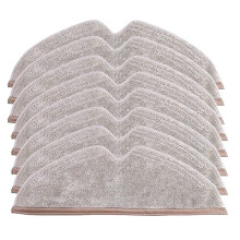 8PCS Replacement Spare Microfiber Mop Cloth Pad for Q7 Q8 S5 Max, Q5 Pro, E4, E5, S5, S6, S6 Pure MaxV, Q5