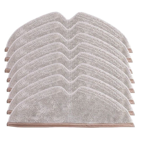 8PCS Replacement Spare Microfiber Mop Cloth Pad for  Q7 Q8 S5 Max, Q5 Pro, E4, E5, S5, S6, S6 Pure MaxV, Q5
