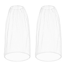 Paquete de 2 Mosquiteras Grandes de 99 X 66 cm, Mosquitera Extragrande, Ideal para la Mayoría de Sombreros y Jardinería, Color .