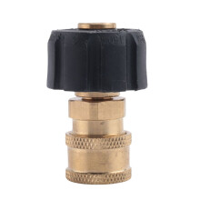 1Pc 1/4 To M22 Quick Connector High Pressure Car Washer Quick Coupling Water Tube Adapter Joints