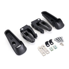 Accessori Moto Pedane Passeggero Posteriori Supporto Pedale Nero per GTS 300 GTS300 Gts300 Gts 300 2021 2022