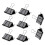 Extra Large Binder Thickened File Folder and Drawing Board Clip 2.4 Inches (Approximately 6.1 Cm) 8 Pieces 1