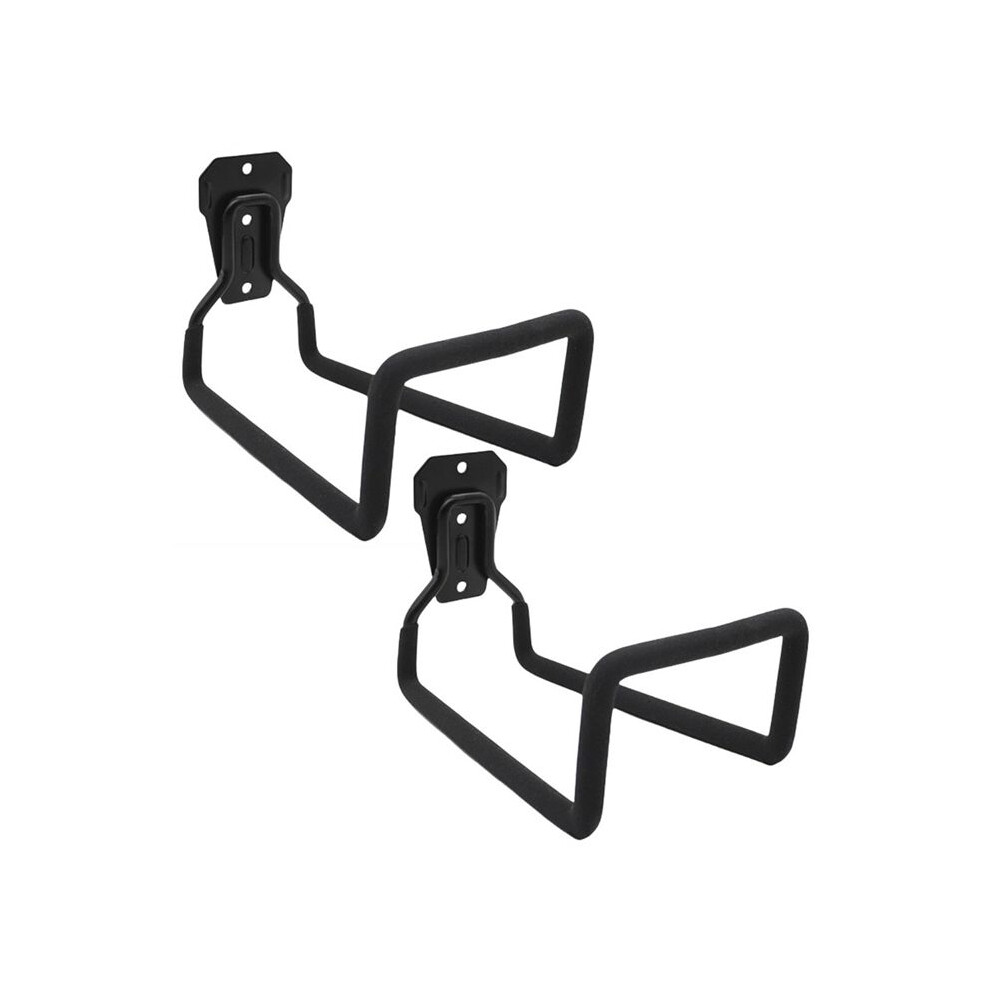 2Pcs Metal Hose Holder Heavy Duty Hose Pipe Hanger Wall Mounted Garden Water Hose Holder Garage Hose Hook 6032966026750