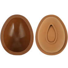 2Er-Pack Ostereier-Schokoladenformen, Eierform Aus Silikon, Ostereier-Schokoladenformen in Eiform, Antihaft-Eierform