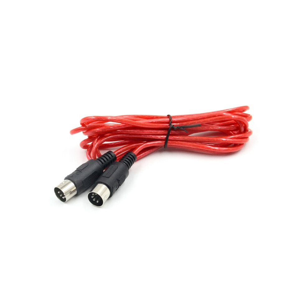 Midi Extension Cable 5Pin Male To Male Midi Cable For Electric Piano Guitar Instrument Pc Cable 4.5M 4711622360026