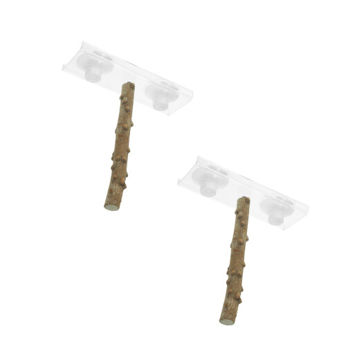 2 Pack Bird Cage Perches Parrot Stands For Indoor Portable Standing 1