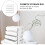 1Pc Desktop Storage Holder White PP Plastic Drawer Type Organizer 9