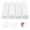 12Pcs Durable White Foam Cylinders for DIY Crafting and Art Projects 10