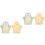 4Stk Dusch- Und Peelinghandschuh Aus Premium Material Farbig 6