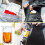 200Pcs Portable Transparent Plastic Spout Pouch Plastic Pouch for Liquid Drink Pouch Sealed Packaging Bag 6