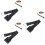 3Stk Cello Strap Floor Halter Schwarz, Strapazierfähig Und Einstellbar 7