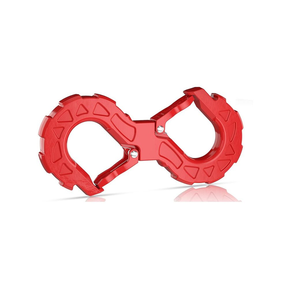 3/8 Tow Hook, Winch Hook For Off-Road Recovery, Towing Shackle 33000 Lbs, Integrated Winch Quick Shackle 6031029748325