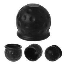 2Pcs 50mm Tow Bar Cover Cap Towing Hitch Caravan Trailer Towball Protect for Car Truck Trailer RV ATV Quad
