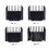Electric Clipper Accessories,16Pcs Cut Clipper Limit Comb Guide Attachment Size Barber Replacement(1mm,1mm,2mm,3mm) 4