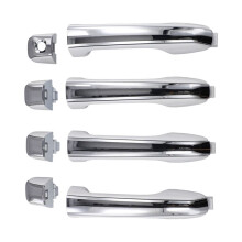 4pcs Outside Exterior Door Handle Chrome for GX460 2010-2021 69250-60050 69250-60060 69260-60070 69210-60170