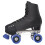 2 Pair Roller Skate Toe Caps PU Leather Skate Toe Guards for Roller Skates Toe Cap Protective Black 5