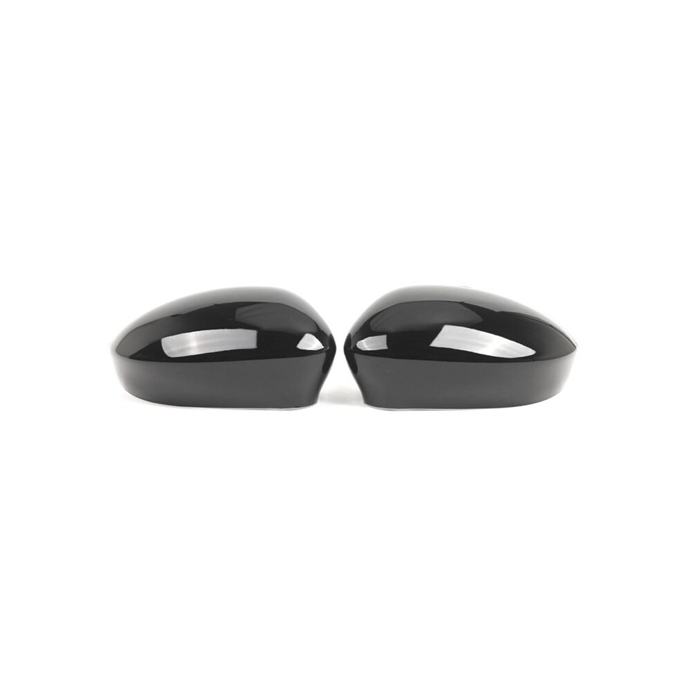 Saudism Rearview Mirror Cover Side Wing Mirror Cap For 500 2007-2023 735452185 735452186 Gloss Black