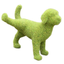 Simulation Flocking Dog Sculpture Animal Ornaments Garden Decoration Window Photography Decoration Animal A