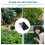 Garten Anzuchttöpfe Schwarz Kunststoff 3 Sets 37 X 24 Cm 9