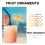40Stk Bunte Cocktail Picks Holz Schirmchen Obst Deko Partyspaß 5