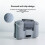 For  4 Pro Remote Control Silicone Protective Case Body+Screen Protector for RC Pro 2 Accessories Grey 6
