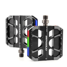 BENGGUO LED Bicycle Pedal Adjustable Light Hollow Anti-Slip MTB Pedal 2 Bearing Bike Pedal Bicycle Accessories