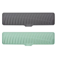 Kitchen Faucet Silicone Mat Drip Protection Pads Faucet Water Catcher Mat Sink Drain Pad Waterproof Non-Slip Bathroom