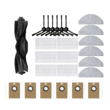 For Tapo RV30 Max/RV30 Max /RV20 Max/RV20 Max Robot Vacuum Parts Roller Side Brush Filter Mops Dust Bag