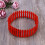 2Stk Mini Holzzaun Gartenzaun Rot Langlebig Dekorativ 4