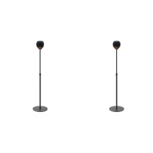 2X Adjustable Speaker Stand for Floor-Standing Holder for Speakers Enhanced Stability