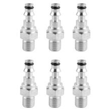6X Adaptateur de Tuyau de Raccord Rapide pour Nettoyeur-Pistolet à Pression pour Lavor Vax, M14 Insert Rapide Encastré