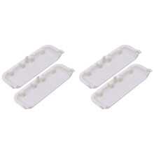 4Pieces Suitable for W10861225 W10714516 Clothes Dryer Door Handle Replacement Parts Replacement AP5999398 PS11731583