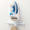 1Pc Wall Ironing Board Rack White Pbt Material Home Wall Mount Holder 4