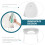 1Pc Wall Ironing Board Rack White Pbt Material Home Wall Mount Holder 6