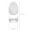 1Pc Wall Ironing Board Rack White Pbt Material Home Wall Mount Holder 7