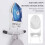 1Pc Wall Ironing Board Rack White Pbt Material Home Wall Mount Holder 10