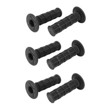 3pair Motorcycle Grips Handlebar Grips Motorcycle Scooter Quad 24mm Motocross Black