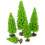 15Pcs Miniature Trees Models For Diy Landscape And Sand Table Decor 7